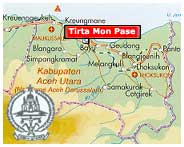 Peta Mitra TIRTA MON PASE, ACEH UTARA