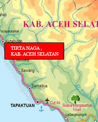 Peta Mitra TIRTA NAGA, KAB. ACEH SELATAN