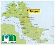 Peta Mitra TIRTA  BANGKA