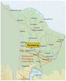 Peta Mitra PERUMDAM TIRTA TARUM, KARAWANG