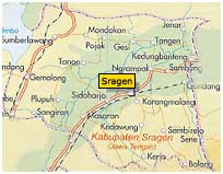 Peta Mitra KABUPATEN SRAGEN