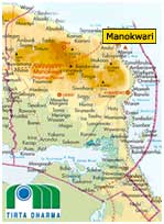 Peta Mitra KABUPATEN MANOKWARI
