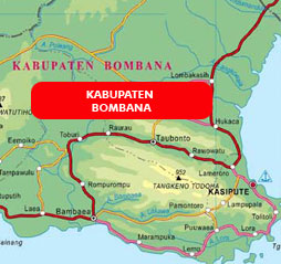 Peta Mitra KABUPATEN BOMBANA