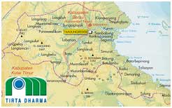 Peta Mitra KABUPATEN BERAU