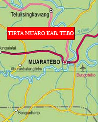 Peta Mitra TIRTA MUARO, KABUPATEN TEBO