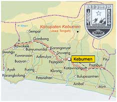 Peta Mitra KABUPATEN KEBUMEN