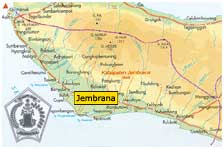 Peta Mitra KABUPATEN JEMBRANA